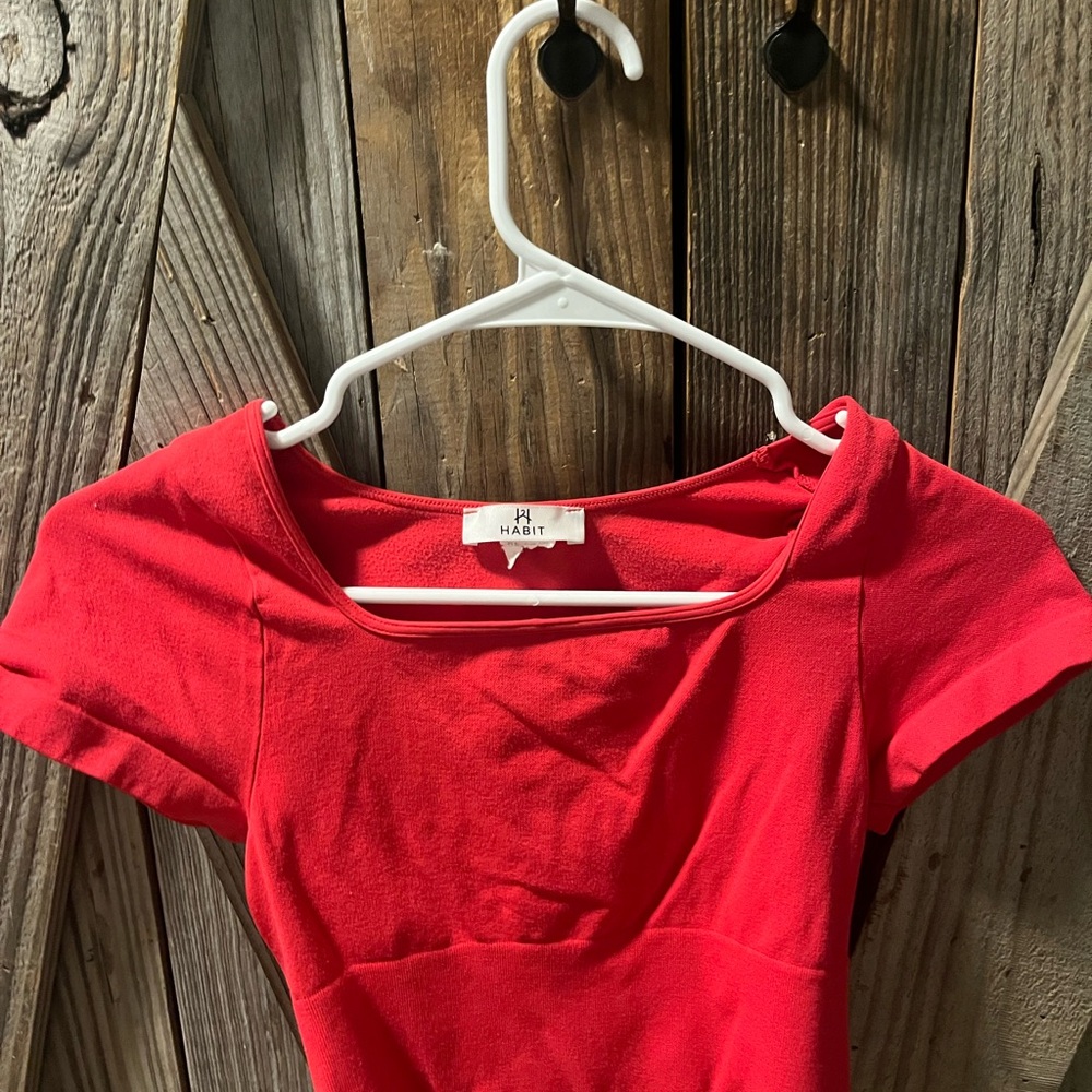 Habit Red Women's Top